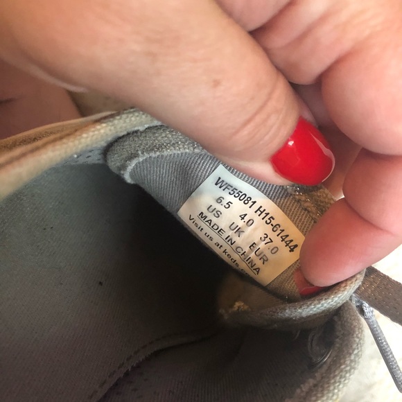 Keds X EOS metallic lace up sneakers - Picture 8 of 10